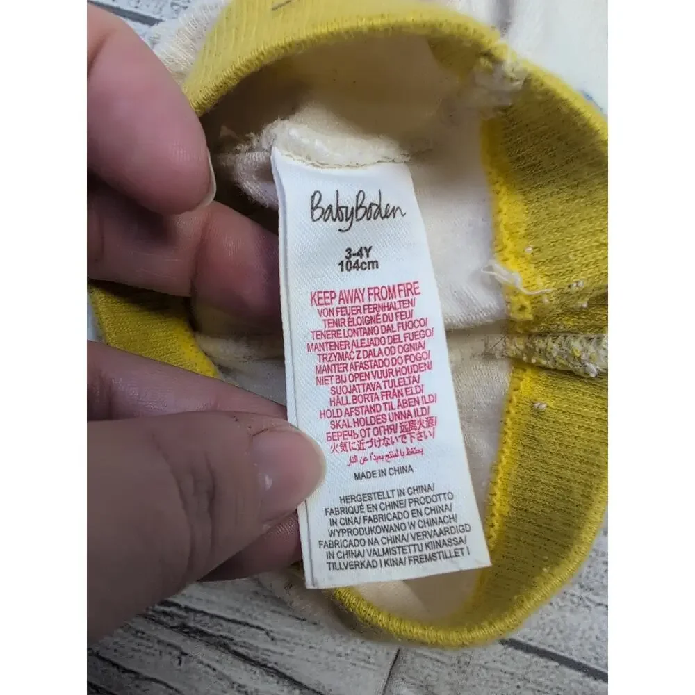 3/4 Baby Boden Heart Tights